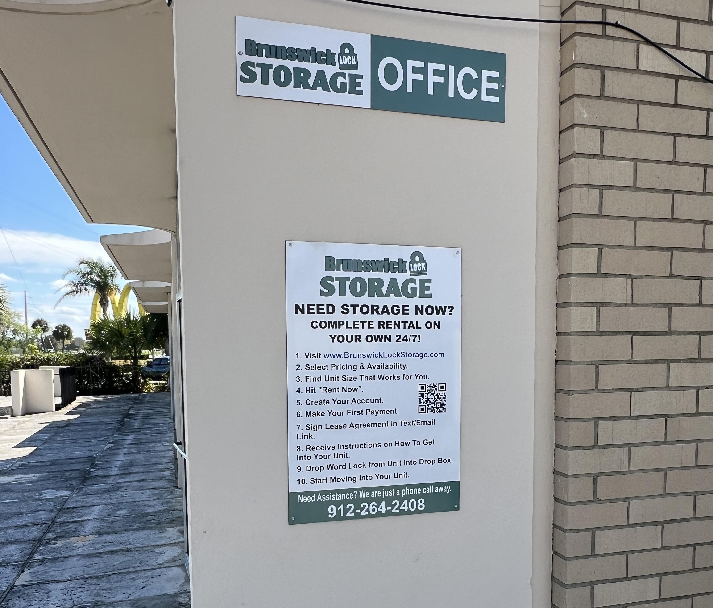 brunswick lock storage rules