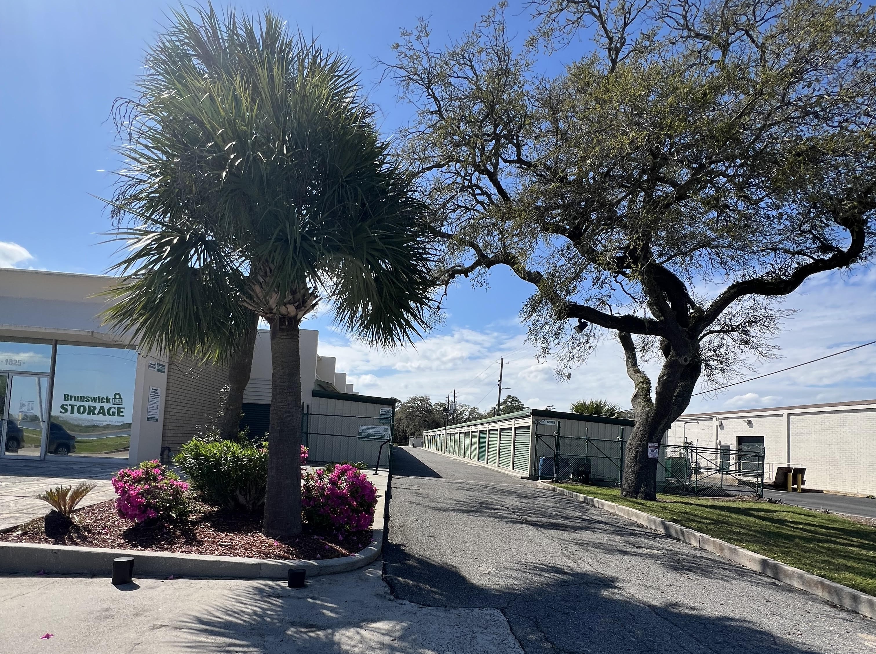 fenced and gated self storage facility brunswick ga