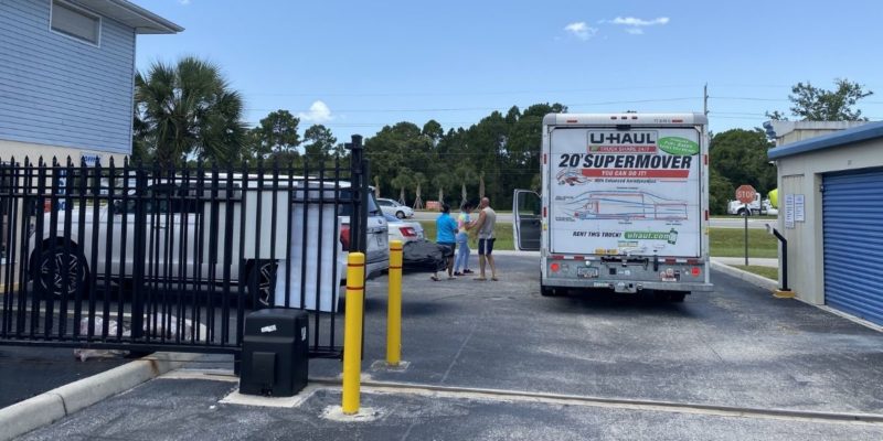 fenced and gated self storage facility port charlotte fl