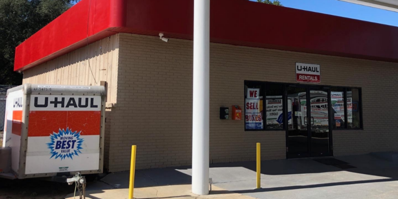 self storage facility with u-haul rentals for your residential move milton fl